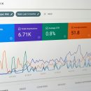 Panoul de control Google Search Console cu raportul de performanță.