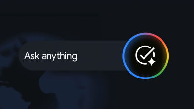 Grafică utilizată pentru articolul despre google ai mode, cu un element vizual modern care sugerează interacțiuni AI în căutare