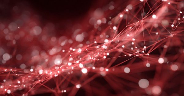 vizualizare abstractă a rețelelor de date asociate tendințelor AI 2026